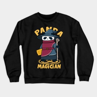 Panda Magician Crewneck Sweatshirt